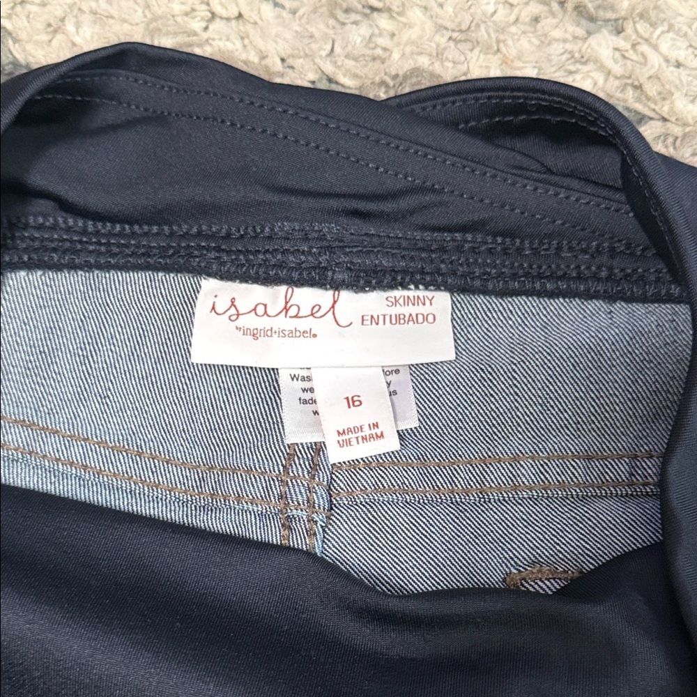 Isabel Maternity by Ingrid & Isabel Dark Blue Skinny Jeans - Picture 2 of 11